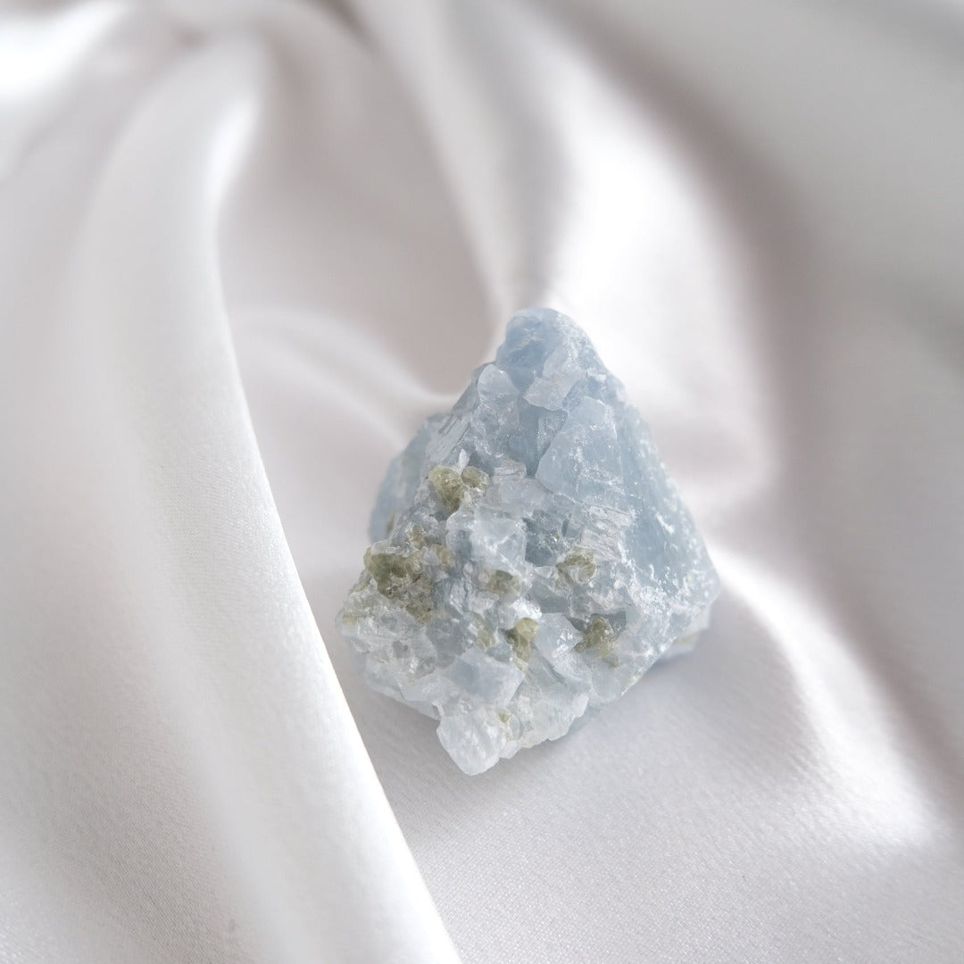 celestine raw crystal