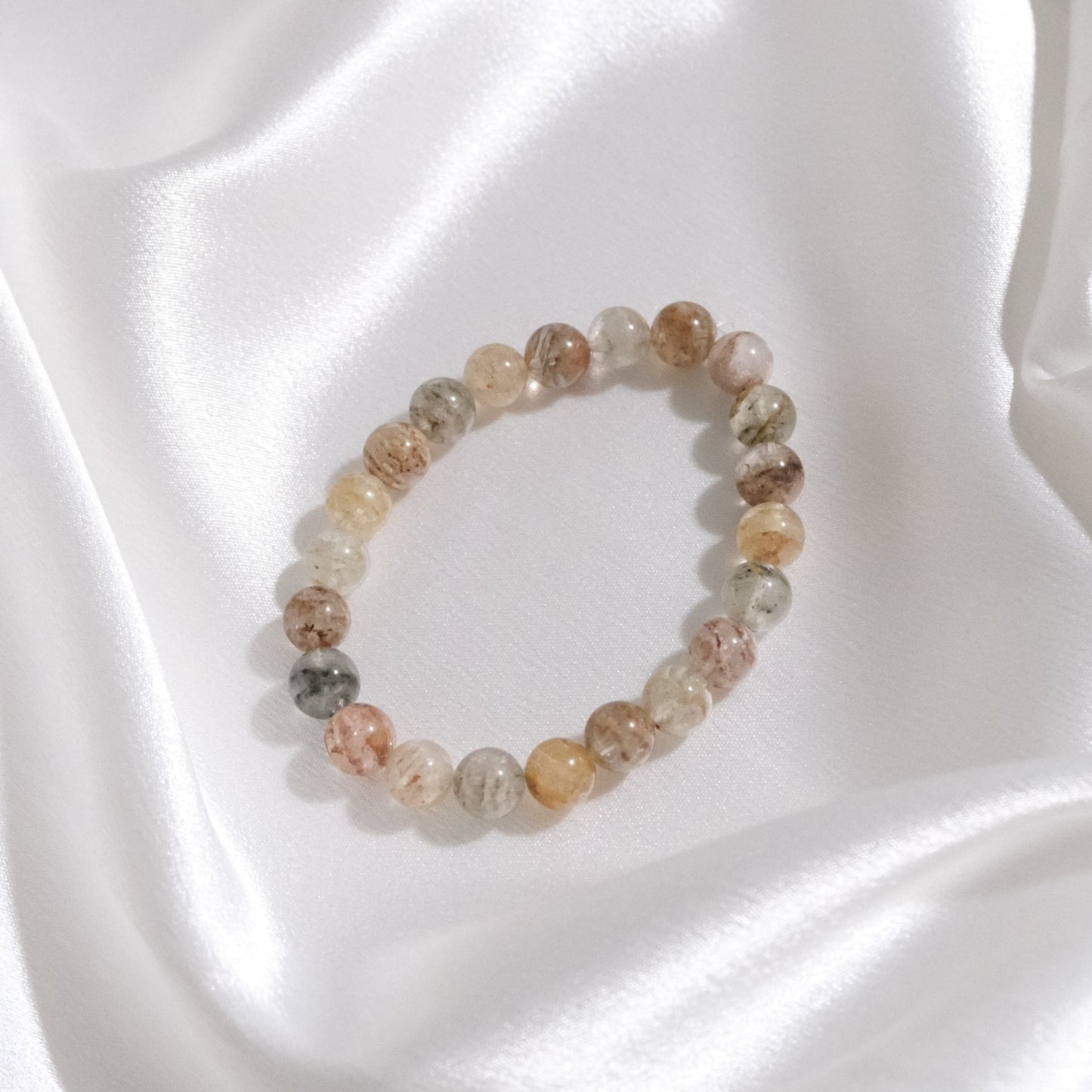 Lodolite / Thousand Layer Quartz Bracelet