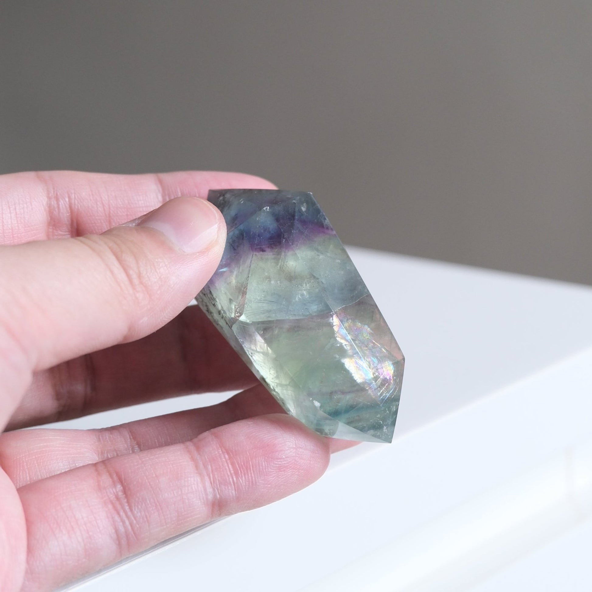 fluorite double terminated point